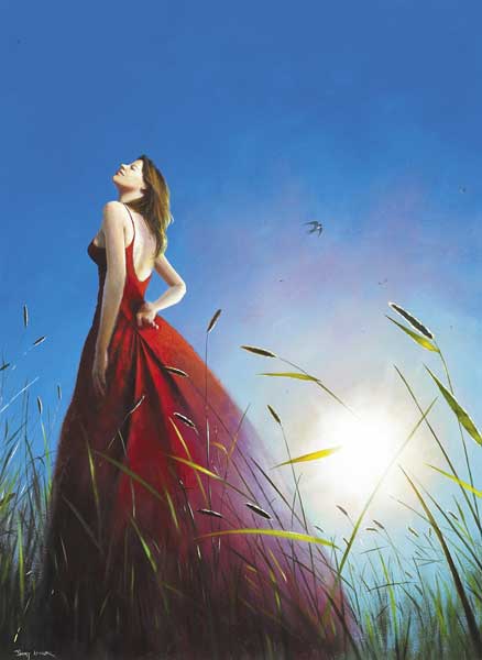 THE SCARLET GOWN by Jimmy Lawlor sold for 1,600 at Whyte's Auctions