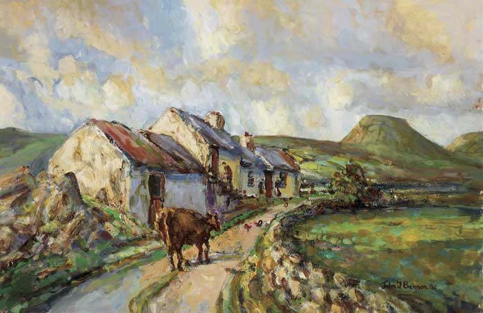 IN THE GLENS OF ANTRIM, 1990 by John T. Bannon sold for 650 at Whyte's Auctions
