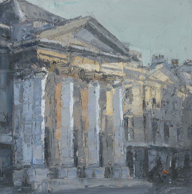 BANK OF IRELAND, COLLEGE GREEN, 2005 by Aidan Bradley sold for 950 at Whyte's Auctions