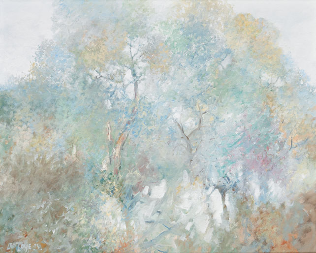TREES IN A LANDSCAPE, 2004 by Leo Toye sold for 650 at Whyte's Auctions