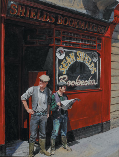 WAYWARD PUNTERS, 2009 by John A. Blakey sold for 1,500 at Whyte's Auctions