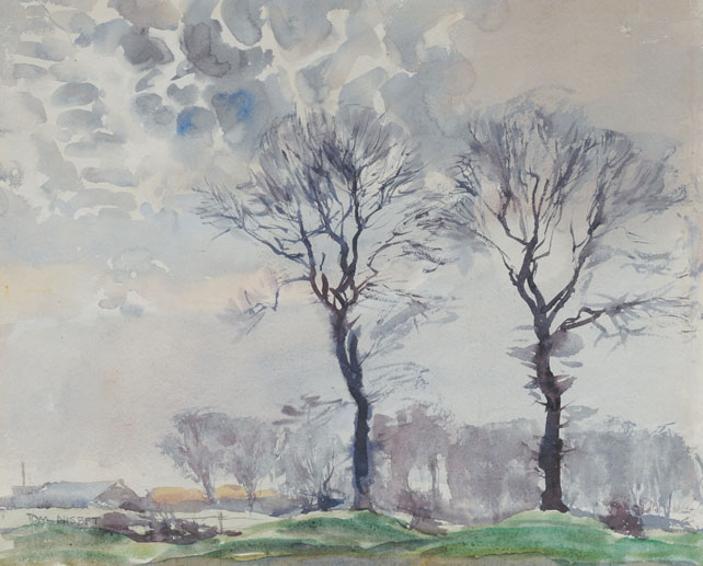 WINTER TREES by Tom Nisbet sold for 340 at Whyte's Auctions