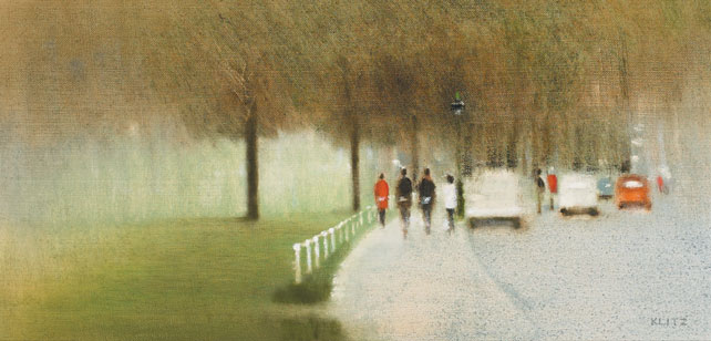 PHOENIX PARK, DUBLIN, 1980 by Anthony Robert Klitz sold for 950 at Whyte's Auctions