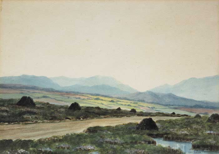 ON THE ROAD TO WESTPORT, COUNTY MAYO by Douglas Alexander sold for 800 at Whyte's Auctions