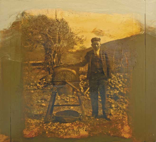 DUTIFUL SON, 2007/8 by Hughie O'Donoghue sold for 7,500 at Whyte's Auctions