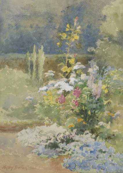 FLOWER GARDEN and FOUNTAIN IN TRAFALGAR SQUARE, LONDON (A PAIR) by Mary Georgina Barton sold for 400 at Whyte's Auctions