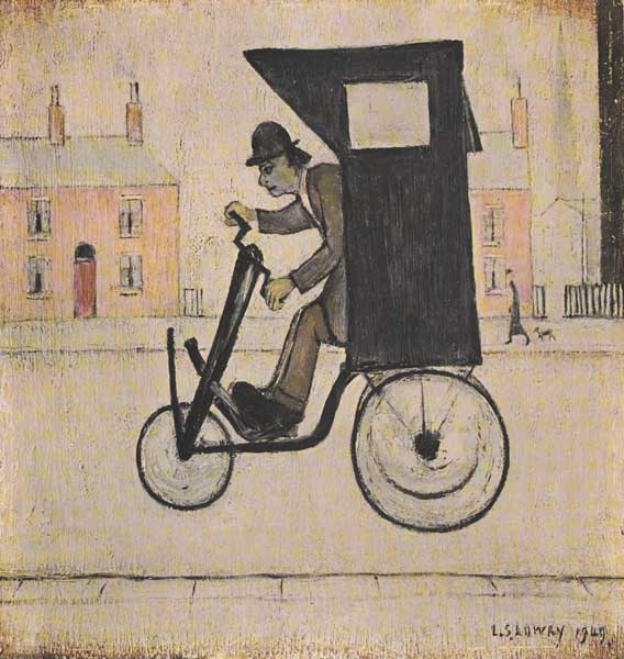 THE CONTRAPTION, 1949 and CRIME LAKE (A PAIR) by Laurence Stephen Lowry sold for 3,000 at Whyte's Auctions