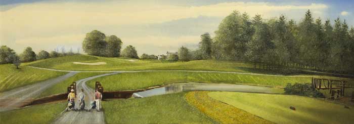 DRUIDS GLEN (FIVE GOLFING SCENES) at Whyte's Auctions