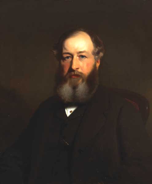 PORTRAIT OF CAPT. DENIS WILLIAM PACK-BERESFORD ESQ., 1871 by Stephen Pearse sold for 1,500 at Whyte's Auctions
