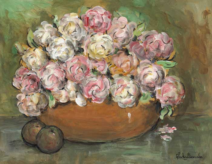 FRUIT AND FLOWERS by Gladys Mccabe sold for 1,000 at Whyte's Auctions