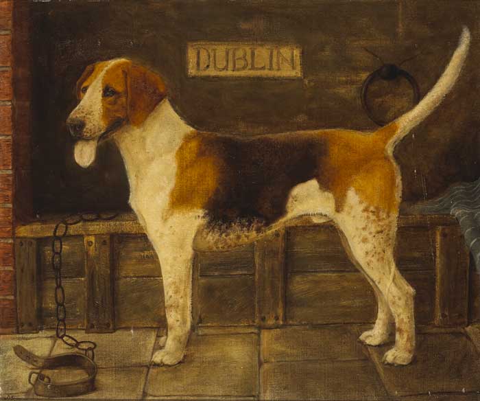 DUBLIN HOUND by Desmond Snee sold for 1,050 at Whyte's Auctions