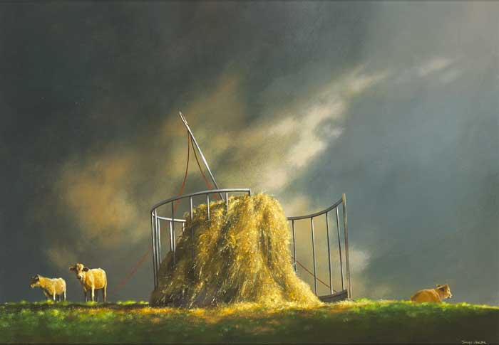 NEEDLE IN A HAYSTACK by Jimmy Lawlor sold for 2,000 at Whyte's Auctions