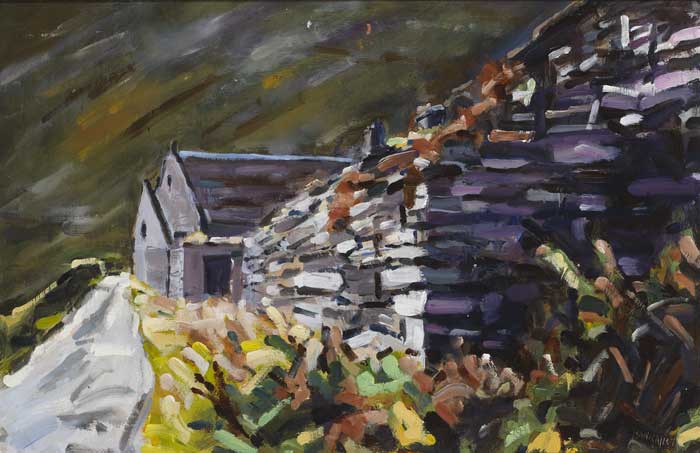 CILL RIALAIG, COUNTY KERRY by Michael Hanrahan sold for 480 at Whyte's Auctions