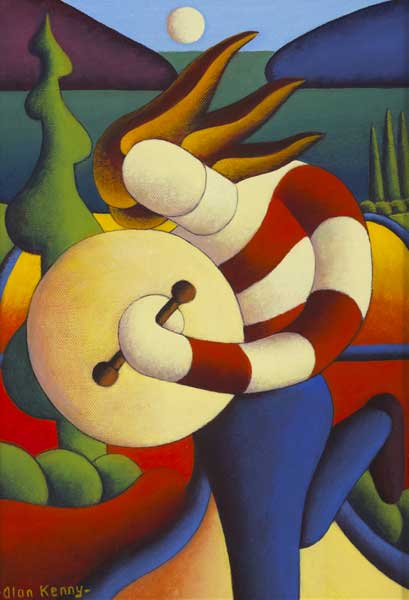 BODHRAN PLAYER, 2011 by Alan Kenny sold for 460 at Whyte's Auctions