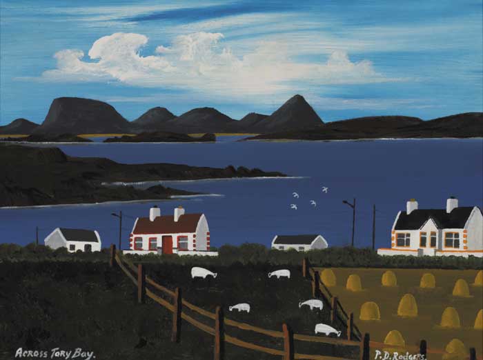 ACROSS TORY BAY by Patsy Dan Rodgers sold for 800 at Whyte's Auctions