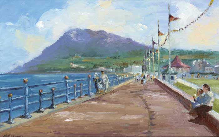 PROMENADE, BRAY, COUNTY WICKLOW by Rosaleen Smith sold for 100 at Whyte's Auctions