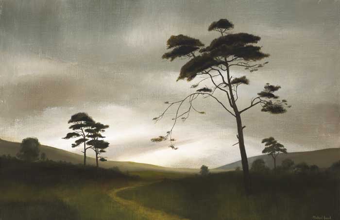 LANDSCAPE, TREES BY A PATHWAY by Michael Baird sold for 200 at Whyte's Auctions