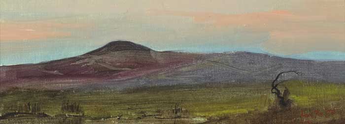 COUNTY WESTMEATH, 1997 and COUNTY SLIGO LANDSCAPE, 1996 by Adam Kos sold for 200 at Whyte's Auctions