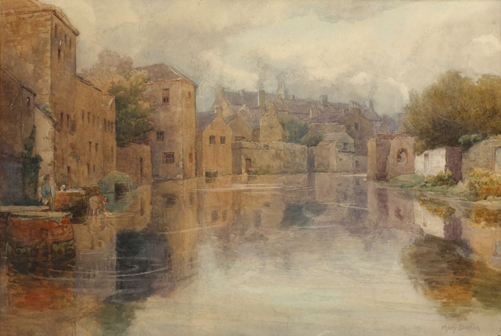 SLIGO CANAL by Mary Georgina Barton sold for 900 at Whyte's Auctions