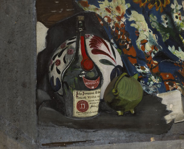STILL LIFE WITH JAMESON BOTTLE and A COLLECTION OF SKETCHES by Ernest Columba Hayes sold for 240 at Whyte's Auctions