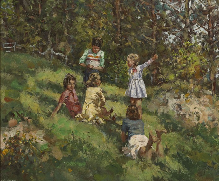 HAPPY DAYS by James le Jeune sold for 5,000 at Whyte's Auctions