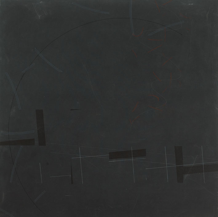 BLACK PAINTING, 1983 by Felim Egan sold for 1,600 at Whyte's Auctions