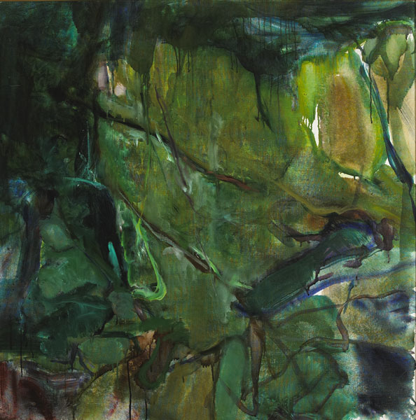 TAMAK'S CLEARING (EDGE OF THE JUNGLE), 1975 by Barrie Cooke sold for 4,800 at Whyte's Auctions