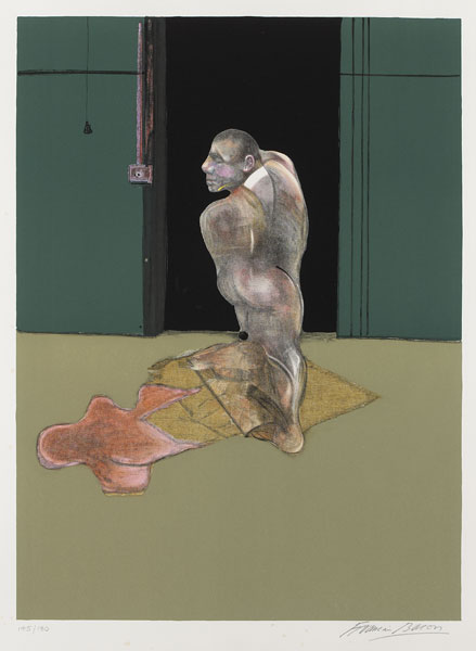 STUDY FOR A PORTRAIT OF JOHN EDWARDS, 1987 by Francis Bacon sold for 4,600 at Whyte's Auctions