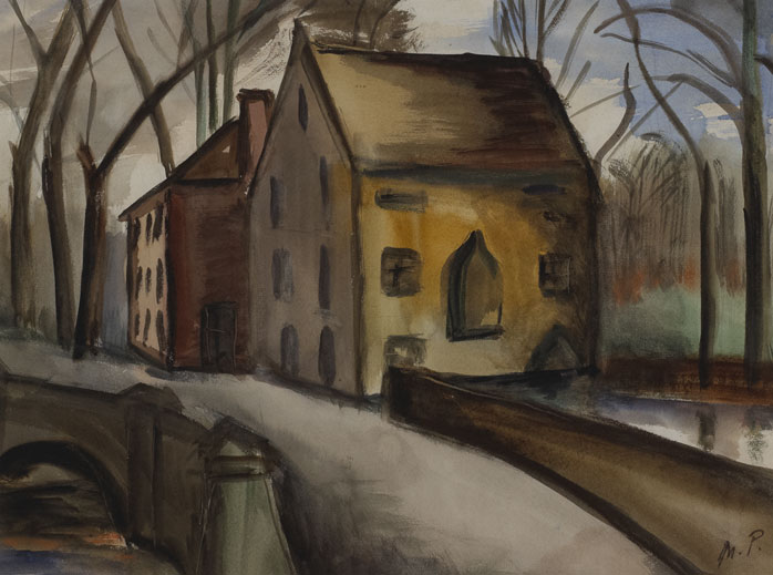 OLD MILL, MIDHURST, SUSSEX by Moila Powell sold for 1,800 at Whyte's Auctions