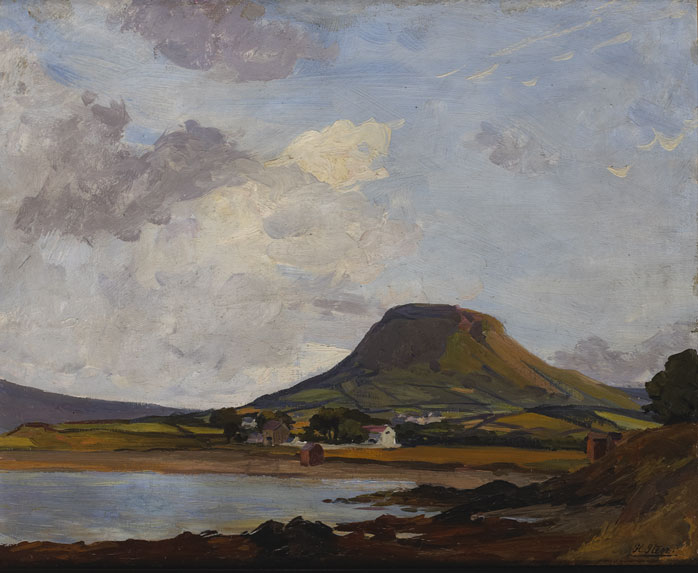 VIEW OF CUSHENDALL, COUNTY ANTRIM by Hans Iten sold for 2,000 at Whyte's Auctions