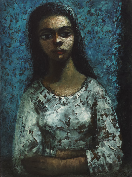 BRIGID, 1960 by Daniel O'Neill sold for 37,000 at Whyte's Auctions