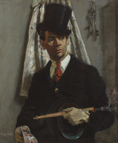 SELF PORTRAIT, c.1930-1940s by George Collie sold for 9,000 at Whyte's Auctions