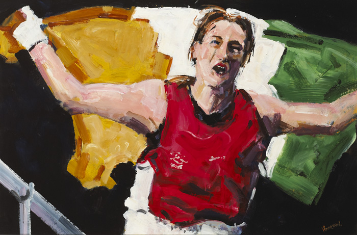 KATIE TAYLOR, 2012 by Michael Hanrahan sold for 1,200 at Whyte's Auctions
