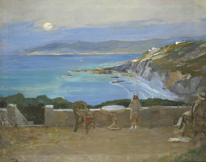 THE RISING MOON, TANGIER, 1912 by Sir John Lavery sold for 80,000 at Whyte's Auctions