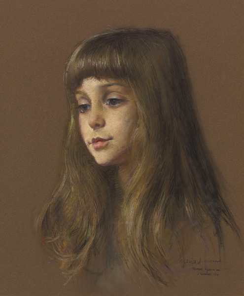 PORTRAIT OF SINAD O'CONNOR, 5 NOVEMBER 1974 by Thomas Ryan sold for 10,382 at Whyte's Auctions