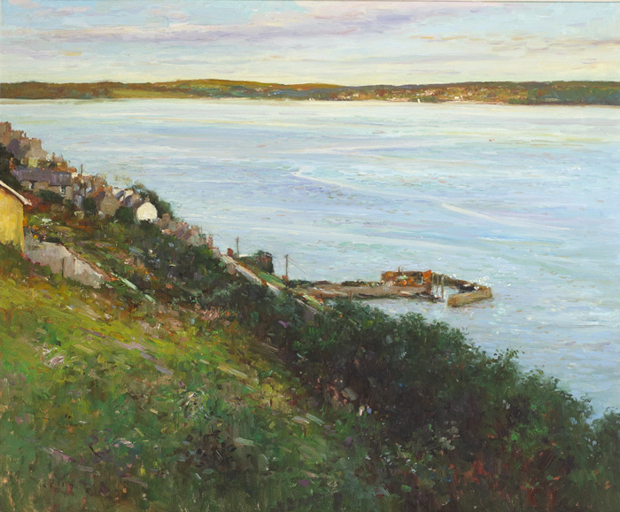 ABOVE COBH HARBOUR, COUNTY CORK, 1998 by Paul Kelly sold for 1,500 at Whyte's Auctions