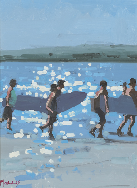 SURFERS, 2011 by John Morris (b.1958) at Whyte's Auctions
