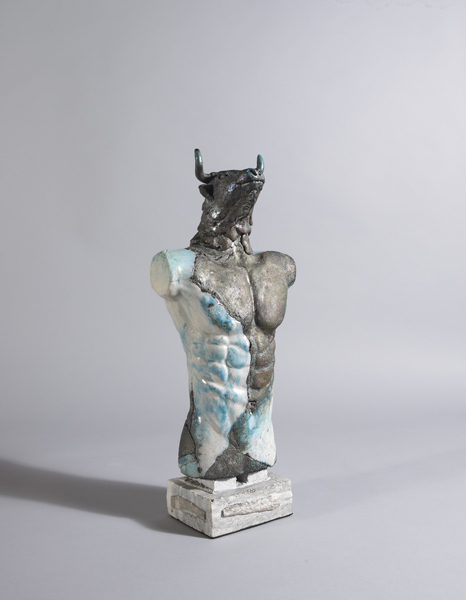 MINOTAUR, c.2004 by Carole Fontaine sold for 275 at Whyte's Auctions
