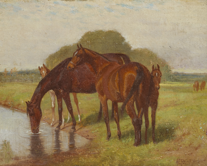  LA PTURE, 1895 by A.L. Townsend sold for 180 at Whyte's Auctions
