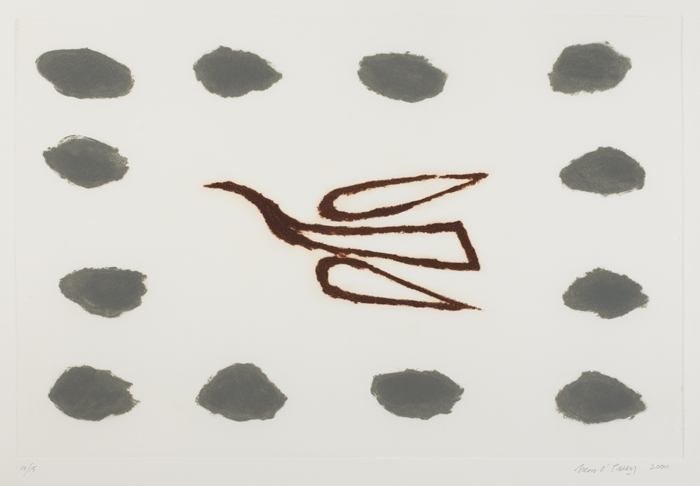 DOVE WITH GREY DOTS, 2000 by Breon O'Casey sold for 280 at Whyte's Auctions