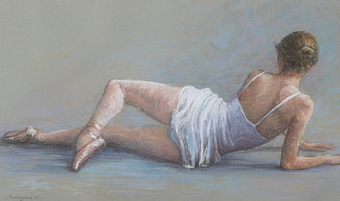 RECLINING DANCER, 1995 by Ann Gallagher sold for 100 at Whyte's Auctions