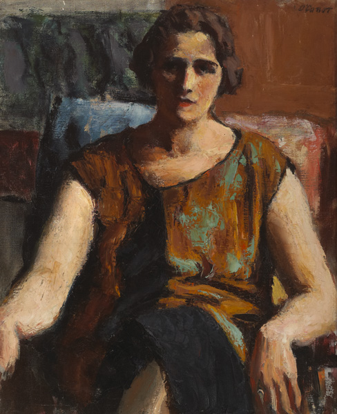 SEATED MODEL, c.1923-1926 by Roderic O'Conor sold for 9,000 at Whyte's Auctions
