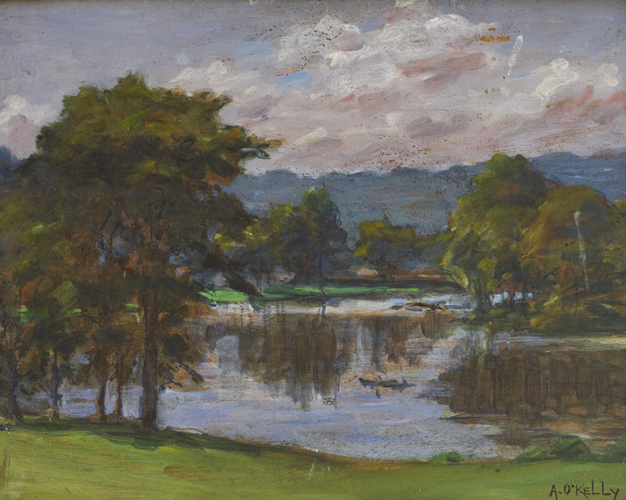 RIVER AND TREES by Aloysius C. OKelly sold for 2,000 at Whyte's Auctions