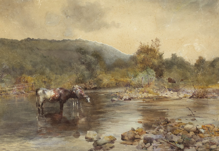AUGHRIM RIVER, COUNTY WICKLOW by Mildred Anne Butler sold for 5,000 at Whyte's Auctions