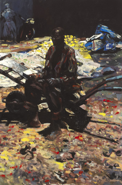 PORTER, KIGALI, RWANDA,1997 by Hector McDonnell sold for 1,000 at Whyte's Auctions