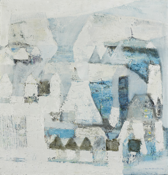 THE VILLAGE, 1964 by Pdraig MacMiadhachin sold for 1,500 at Whyte's Auctions