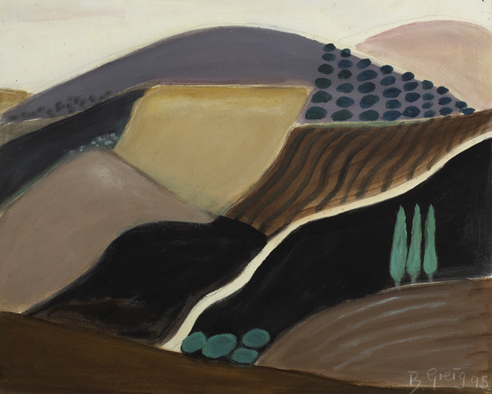 UPLANDS, 1995 by Barbara Greig sold for 320 at Whyte's Auctions