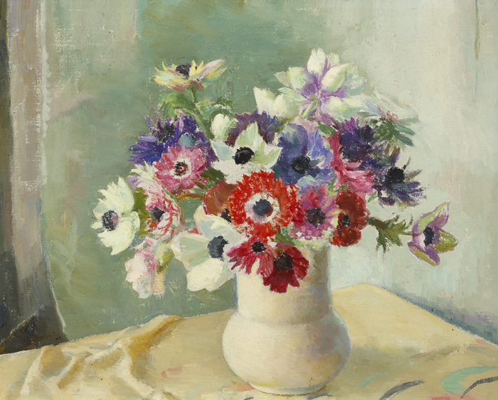 ANEMONES, c.1930s-1940s by Moyra Barry sold for 680 at Whyte's Auctions