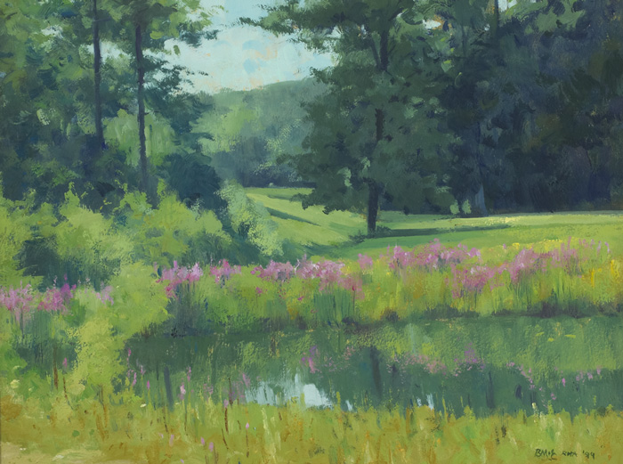 THE MEADOW POND, SUMMER, 1999 by Brett McEntagart sold for 480 at Whyte's Auctions