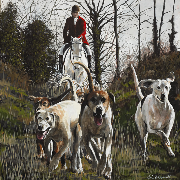 THE WEXFORD HUNT by John Fitzgerald sold for 1,100 at Whyte's Auctions